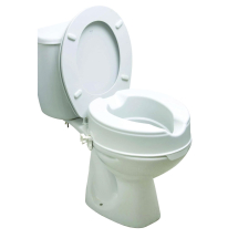 Premium raised Toilet seat 6inch White (Without Lid)