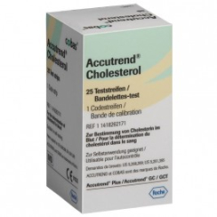 Accutrend Cholesterol strips