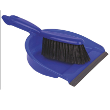 Dustpan & Soft Hand Brush Blue